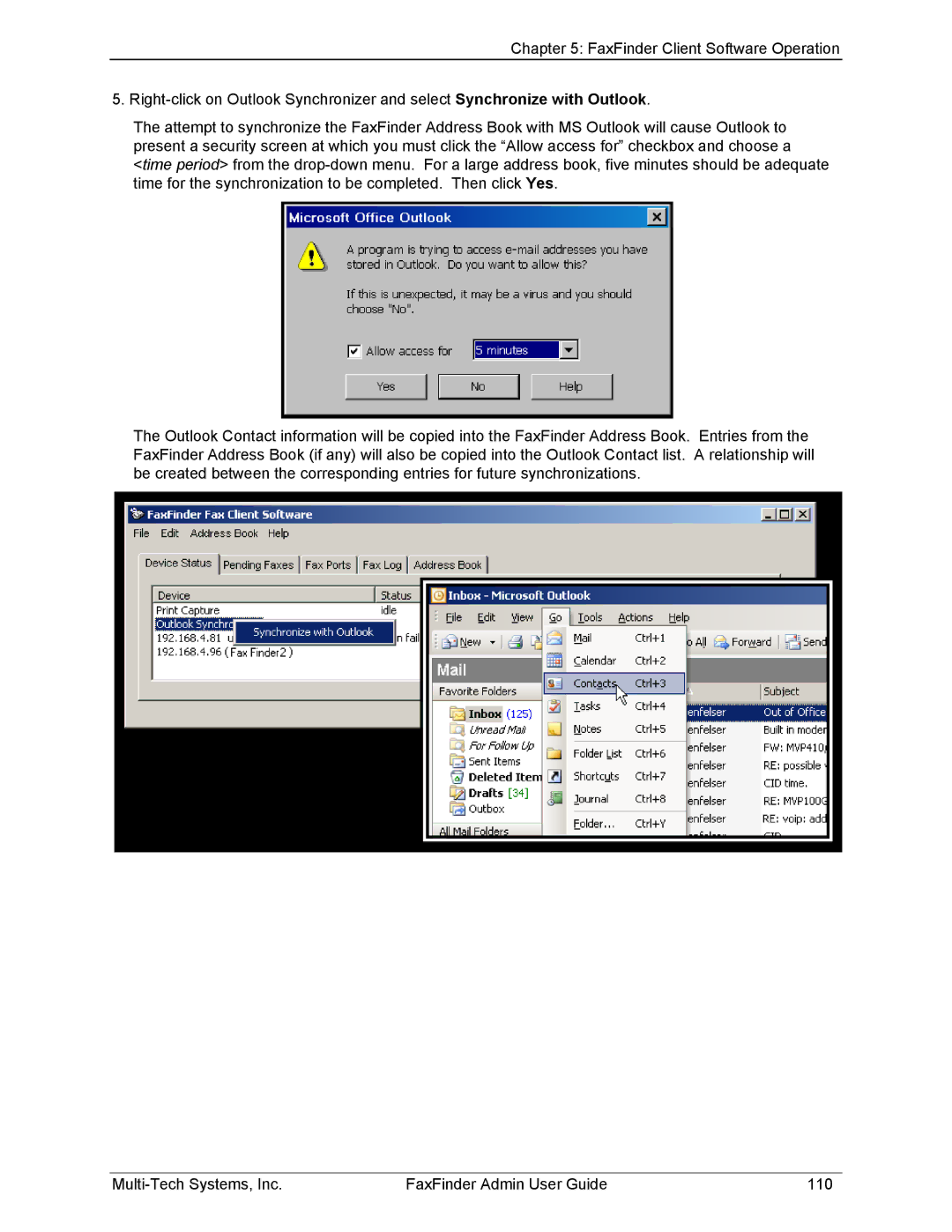 Multi-Tech Systems FF120, FF420, FF820, FF220 manual 