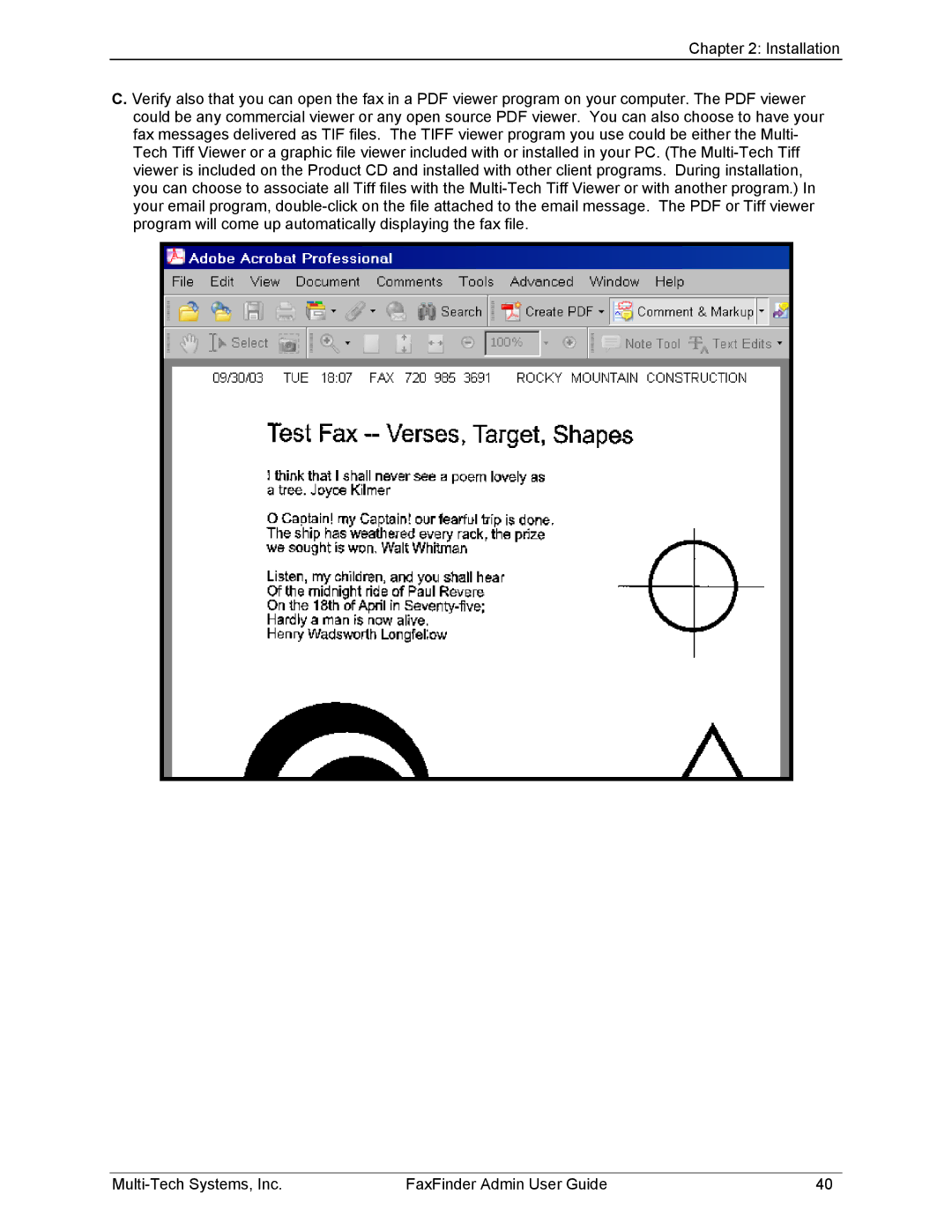 Multi-Tech Systems FF420, FF820, FF120, FF220 manual 