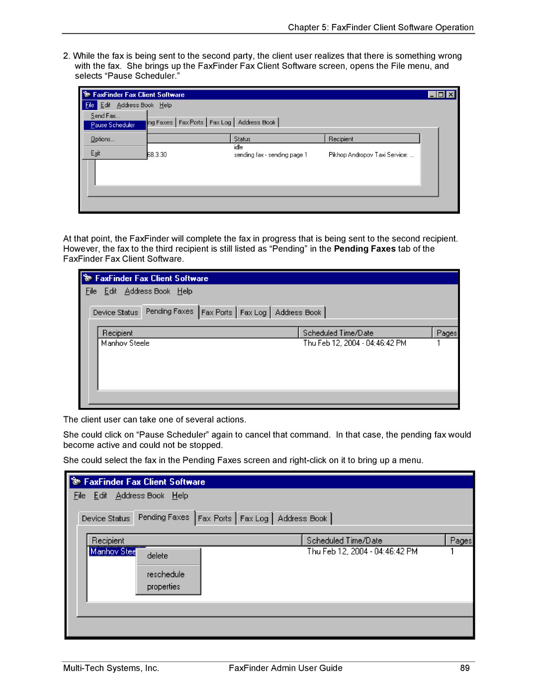 Multi-Tech Systems FF820, FF420, FF120, FF220 manual 