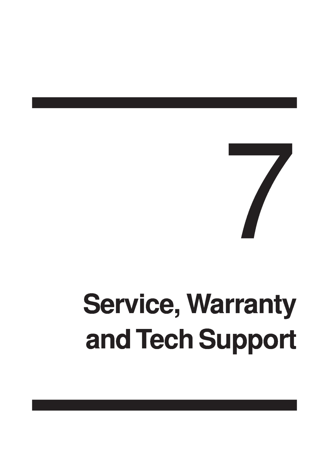 Multi-Tech Systems FR111 owner manual Service, Warranty and Tech Support 