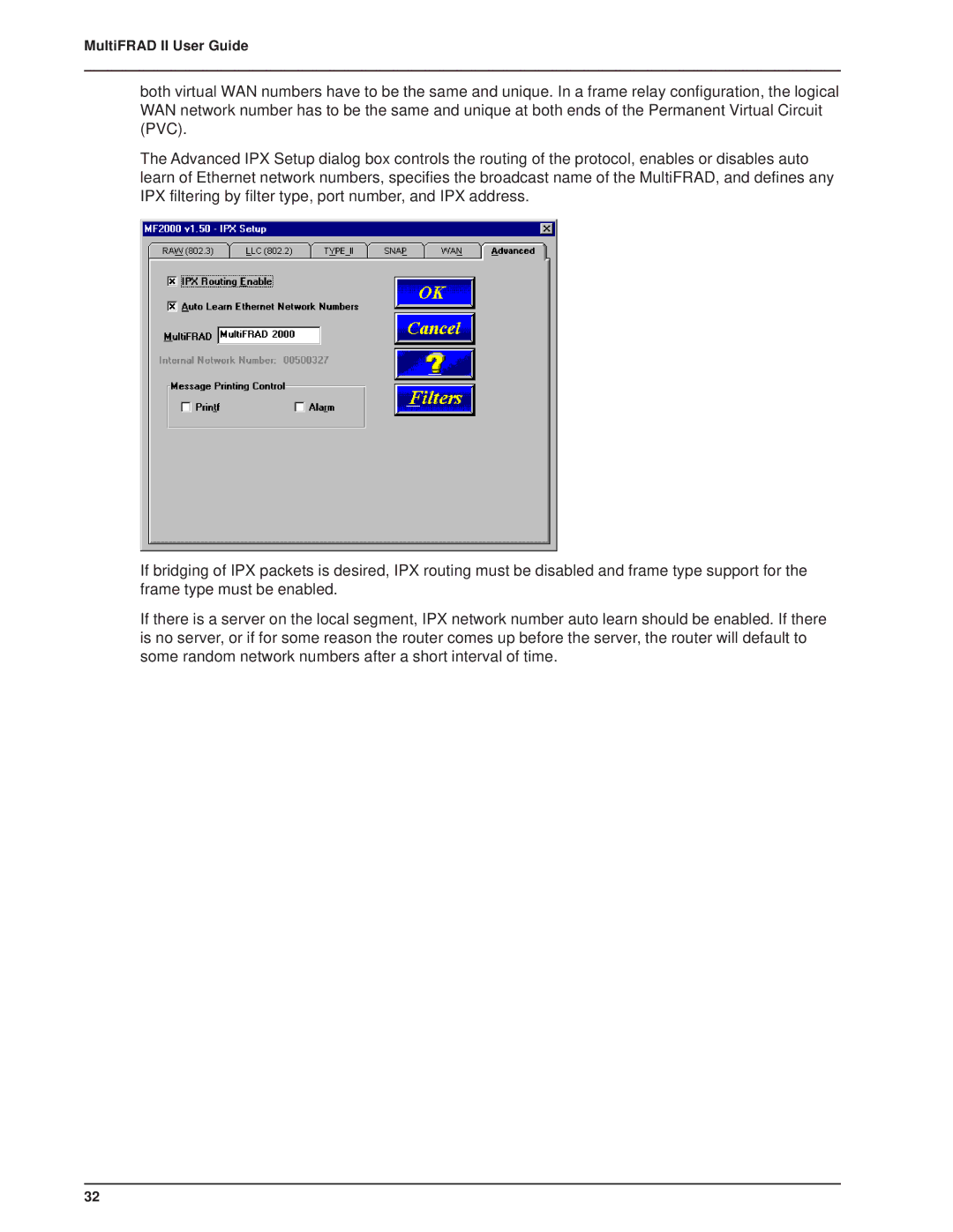 Multi-Tech Systems FR2201 manual MultiFRAD II User Guide 