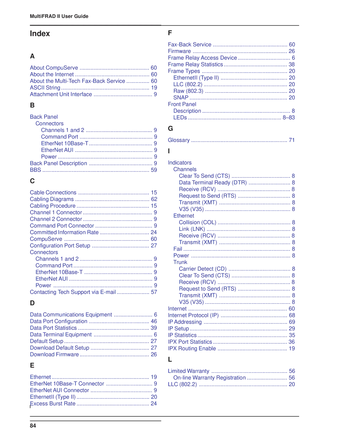 Multi-Tech Systems FR2201 manual About the Multi-TechFax-Back Service 