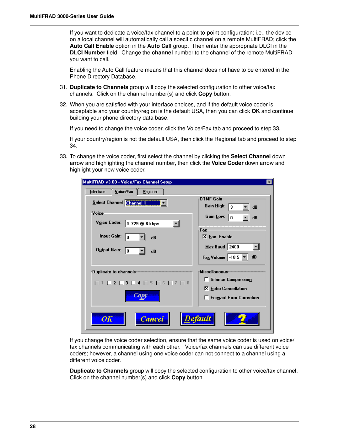 Multi-Tech Systems FR3060, FR3100 manual MultiFRAD 3000-Series User Guide 