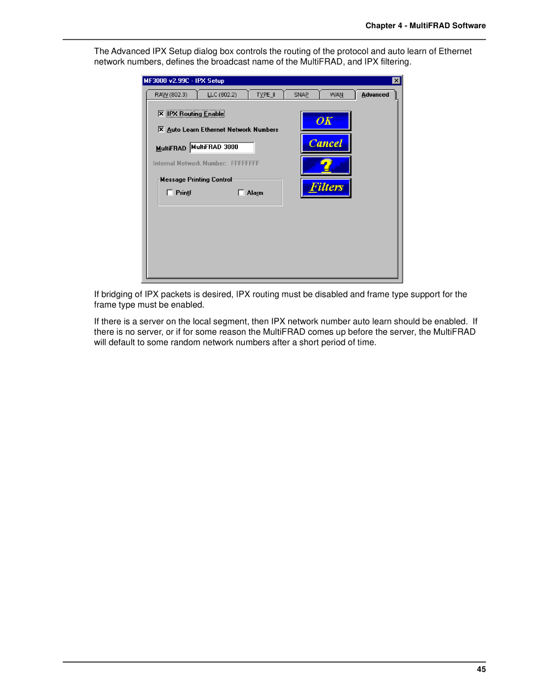 Multi-Tech Systems FR3100, FR3060 manual MultiFRAD Software 