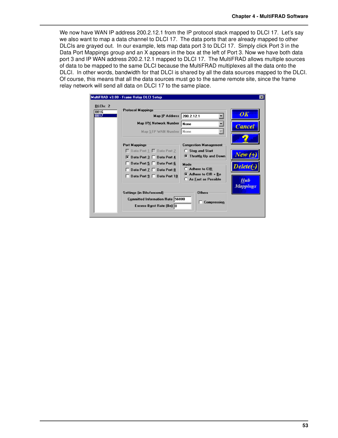 Multi-Tech Systems FR3060, FR3100, FR3060/V4, FR3060/V8, FR3100/V4, FR3100/V8 manual MultiFRAD Software 