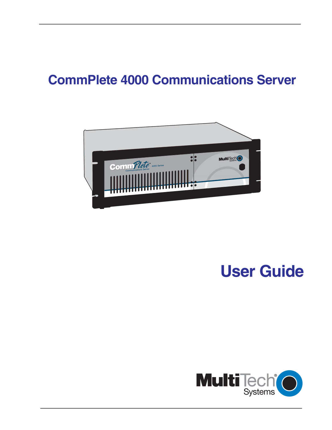 Multi-Tech Systems Hub manual User Guide 