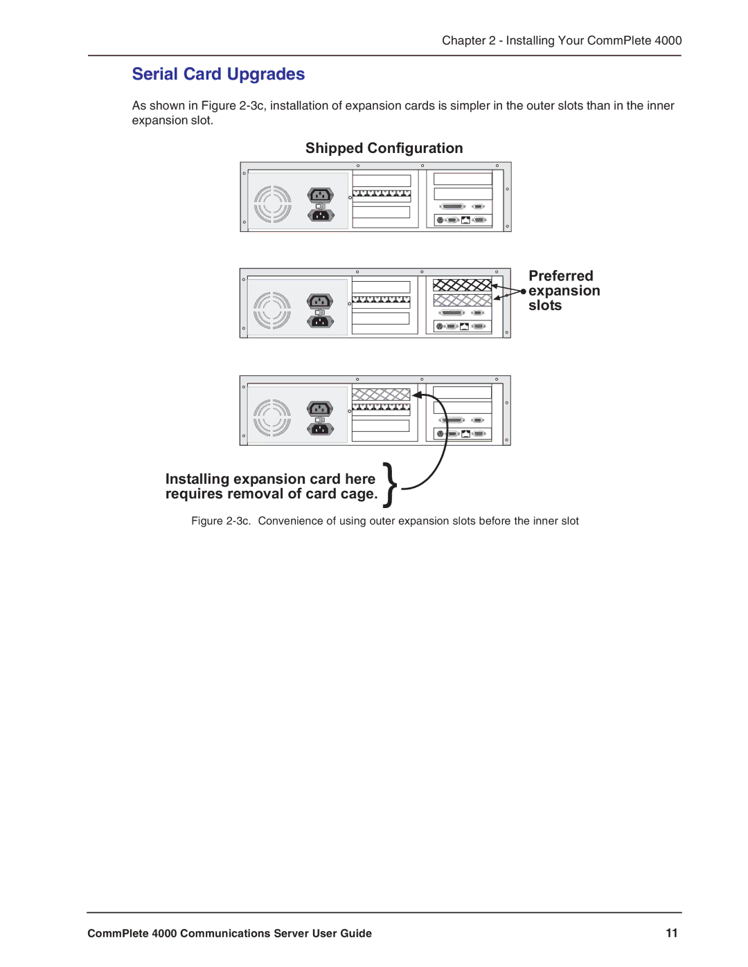 Multi-Tech Systems Hub manual Serial Card Upgrades 