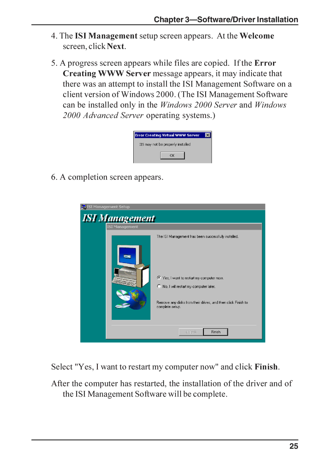 Multi-Tech Systems ISI4608-PCI manual Software/Driver Installation 