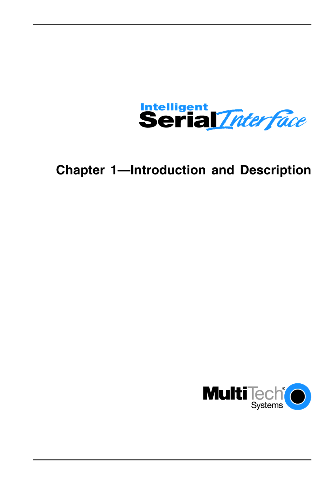 Multi-Tech Systems ISI4608-PCI manual Introduction and Description 