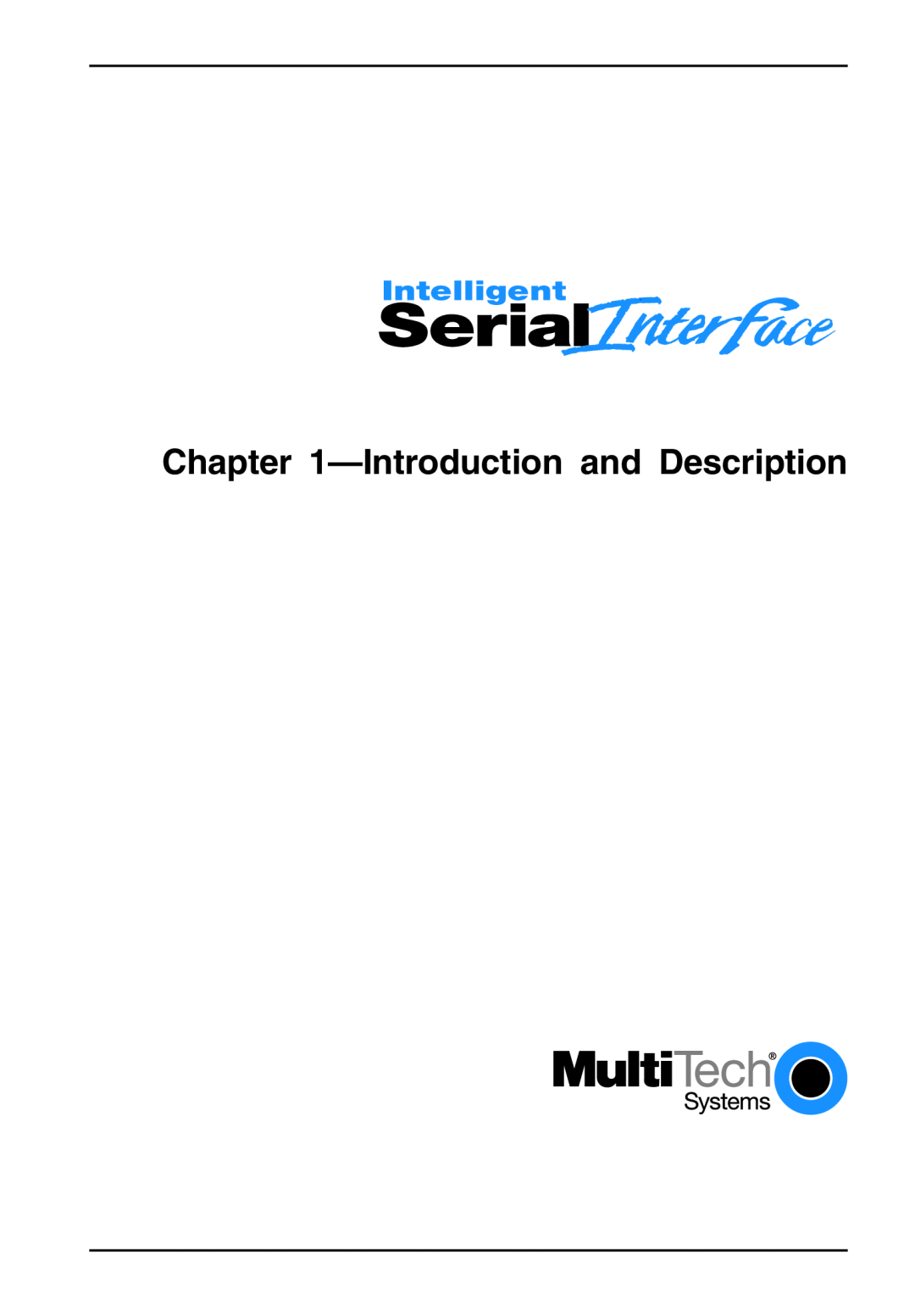 Multi-Tech Systems ISI5634PCI/4/8 manual Introduction and Description 