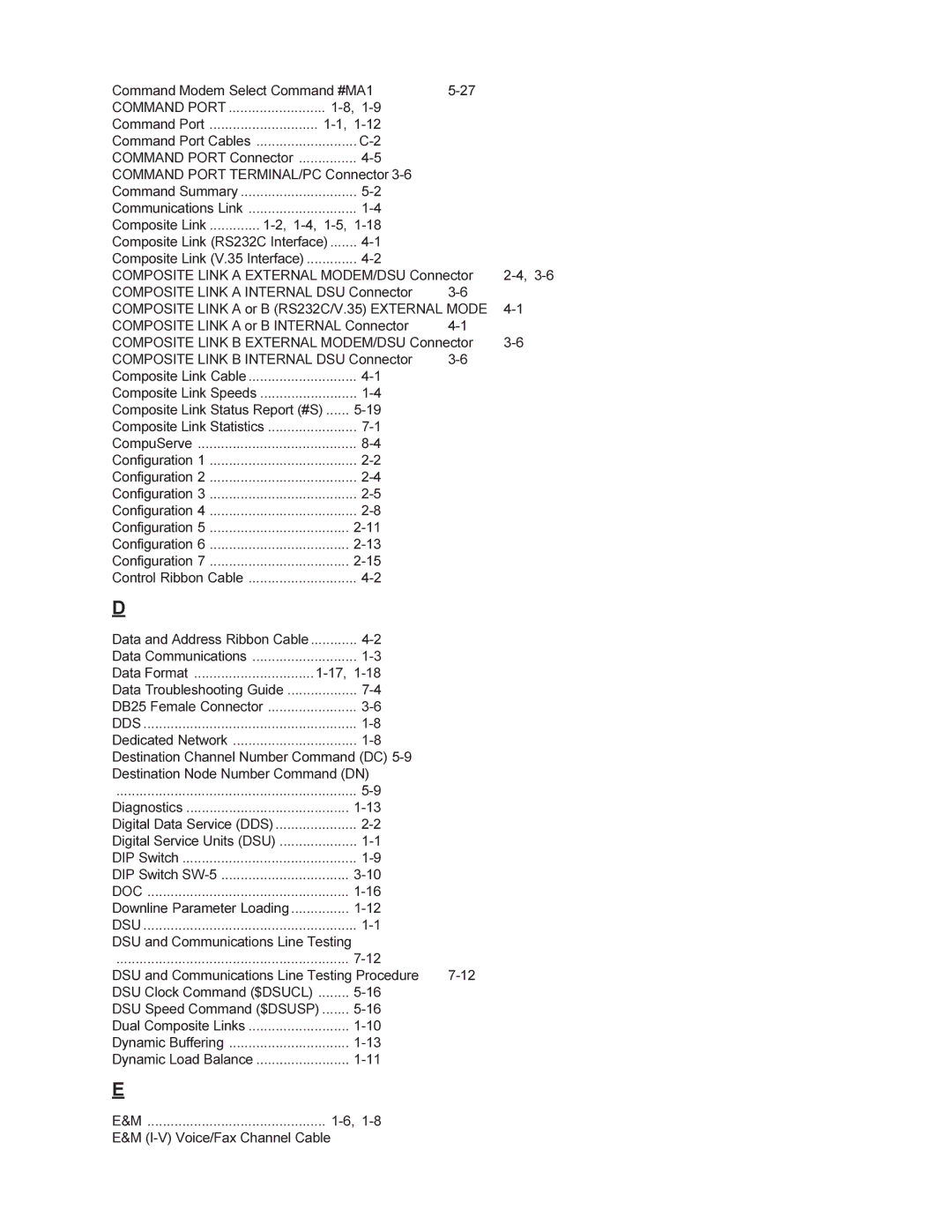 Multi-Tech Systems MMV1600 owner manual Doc, Dsu 