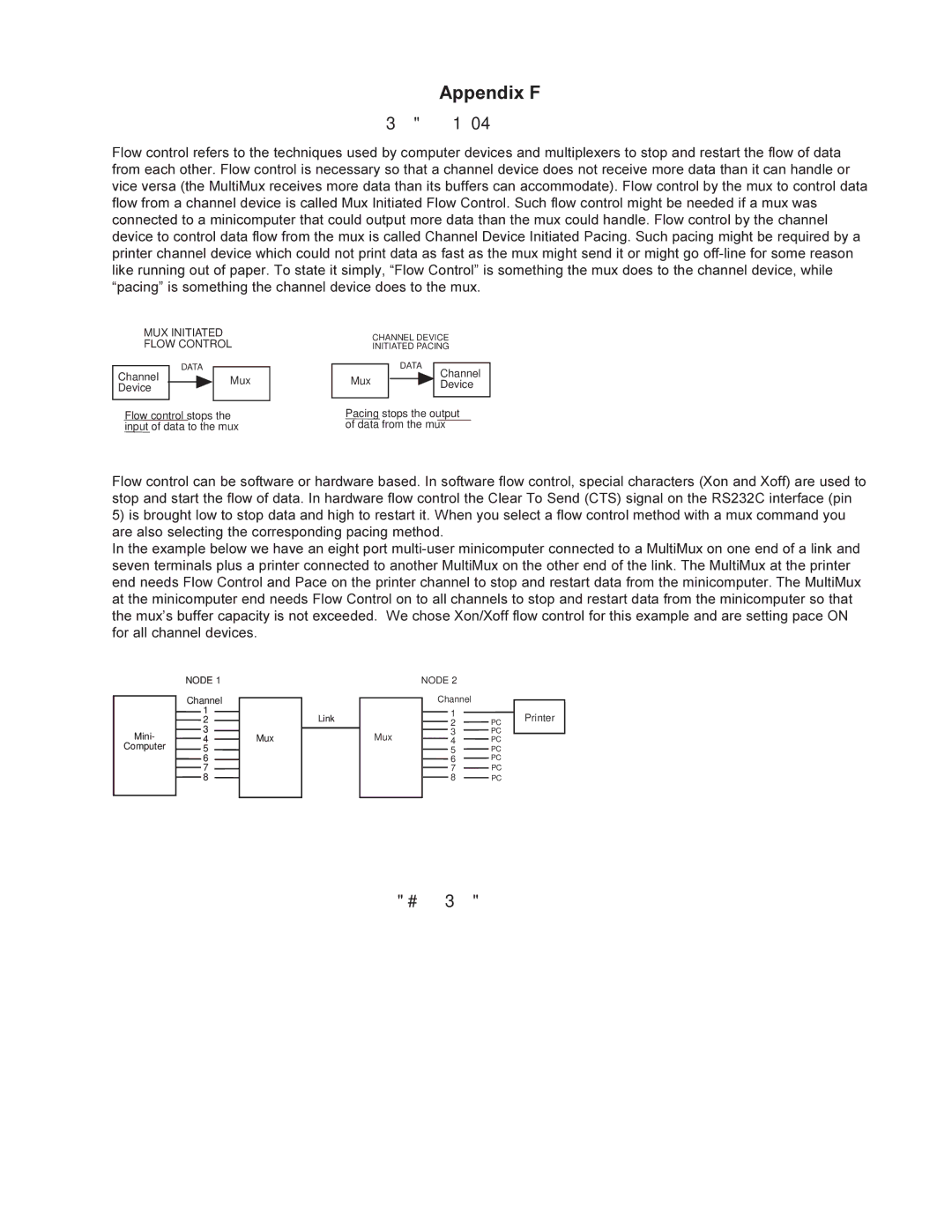 Multi-Tech Systems MMV1600 owner manual Appendix F, Flow Control Background 