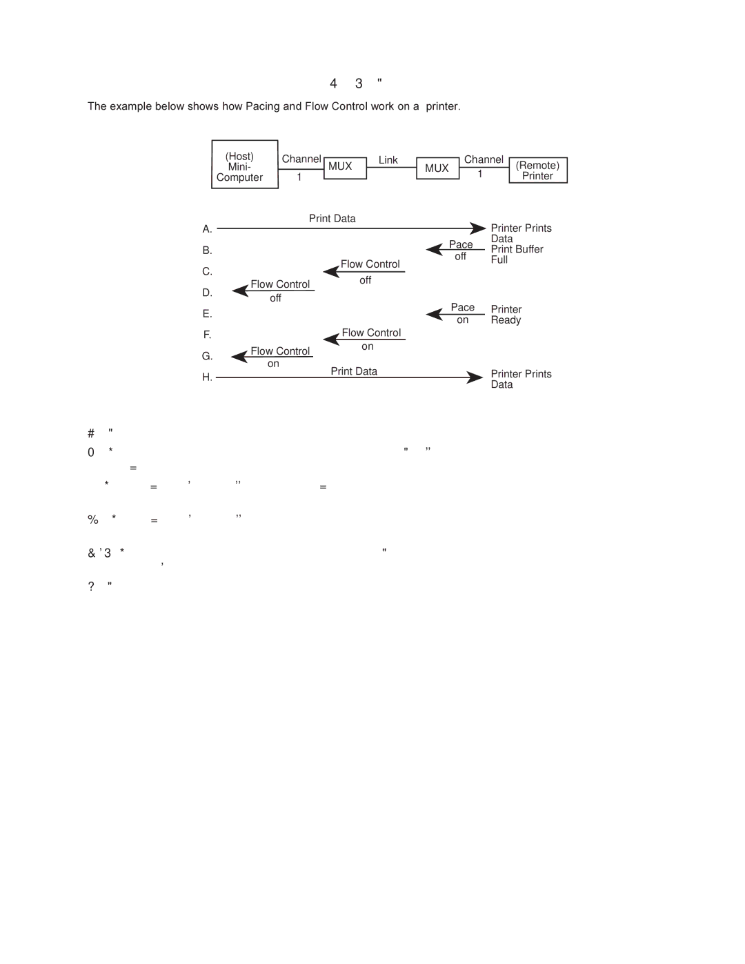 Multi-Tech Systems MMV1600 owner manual Printer pacing and Flow Control 