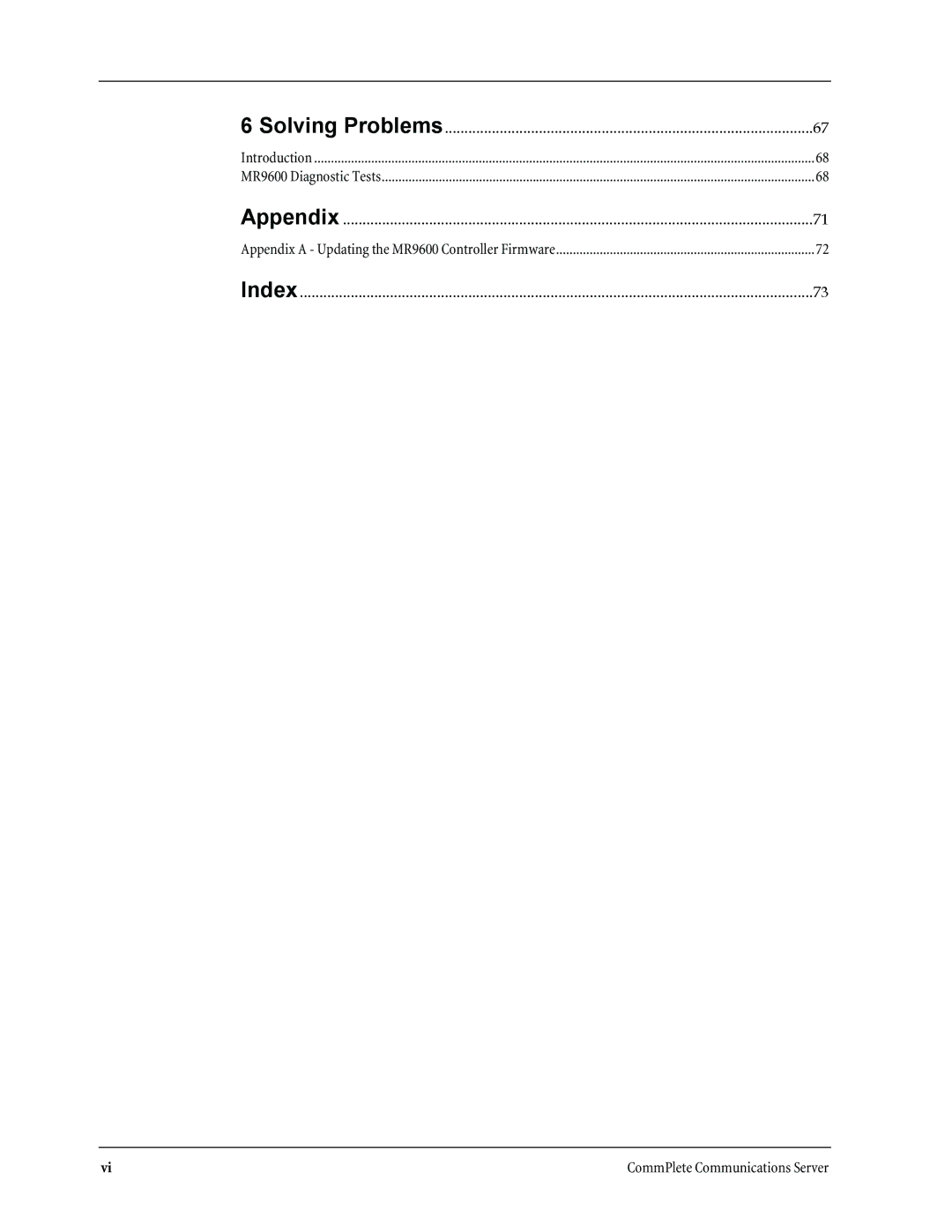 Multi-Tech Systems MR9600 manual Solving Problems 