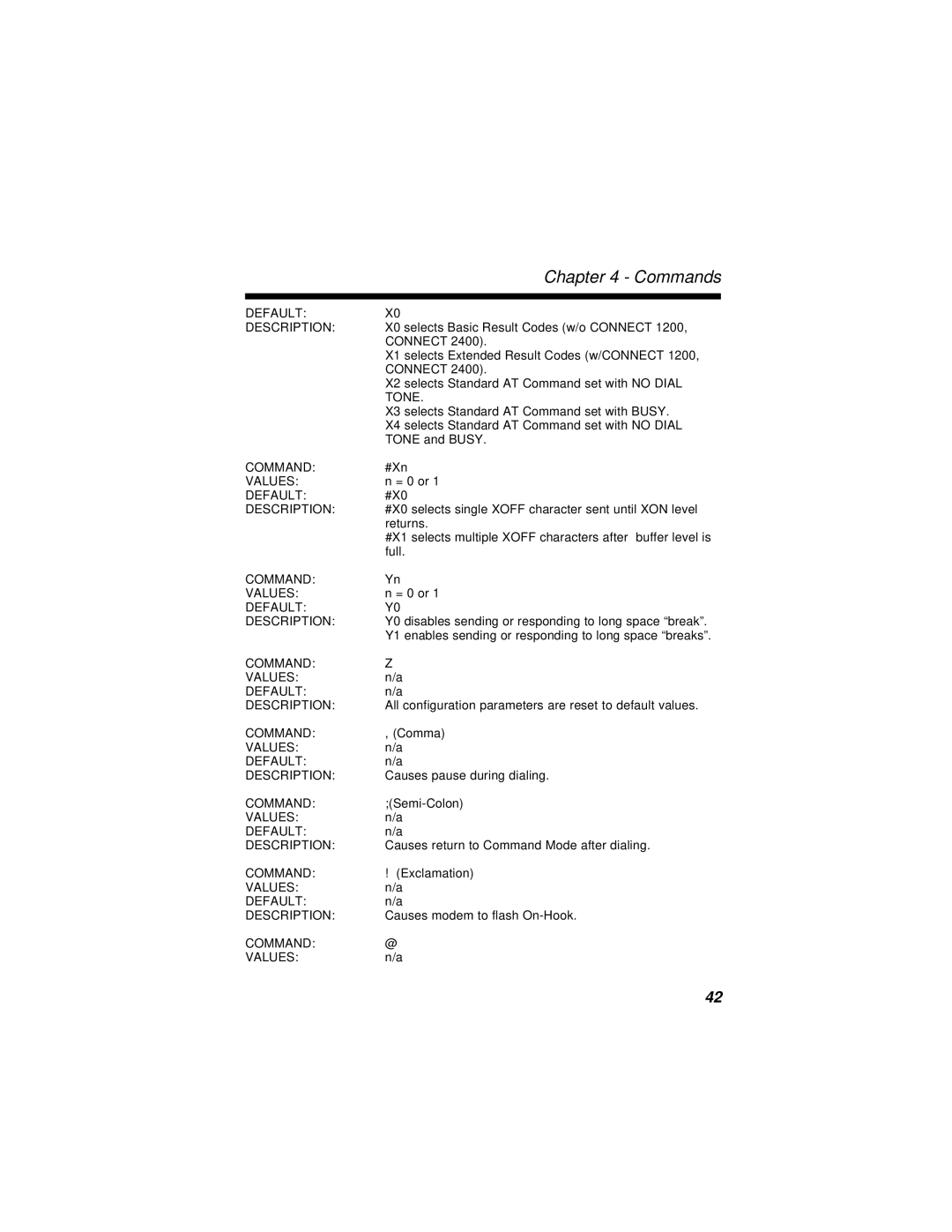 Multi-Tech Systems MT2834BLR, MT2834BR manual Tone 