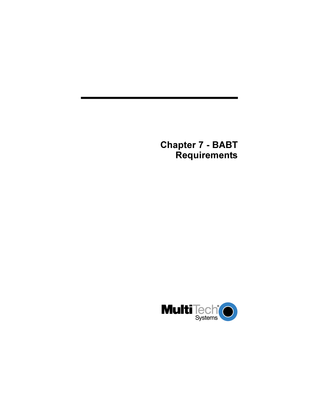 Multi-Tech Systems MT2834BLR, MT2834BR manual Babt Requirements 