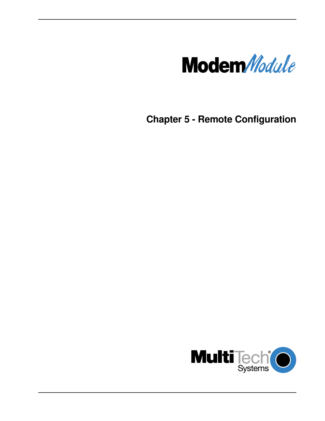 Multi-Tech Systems MT3334SMI manual Remote Configuration 