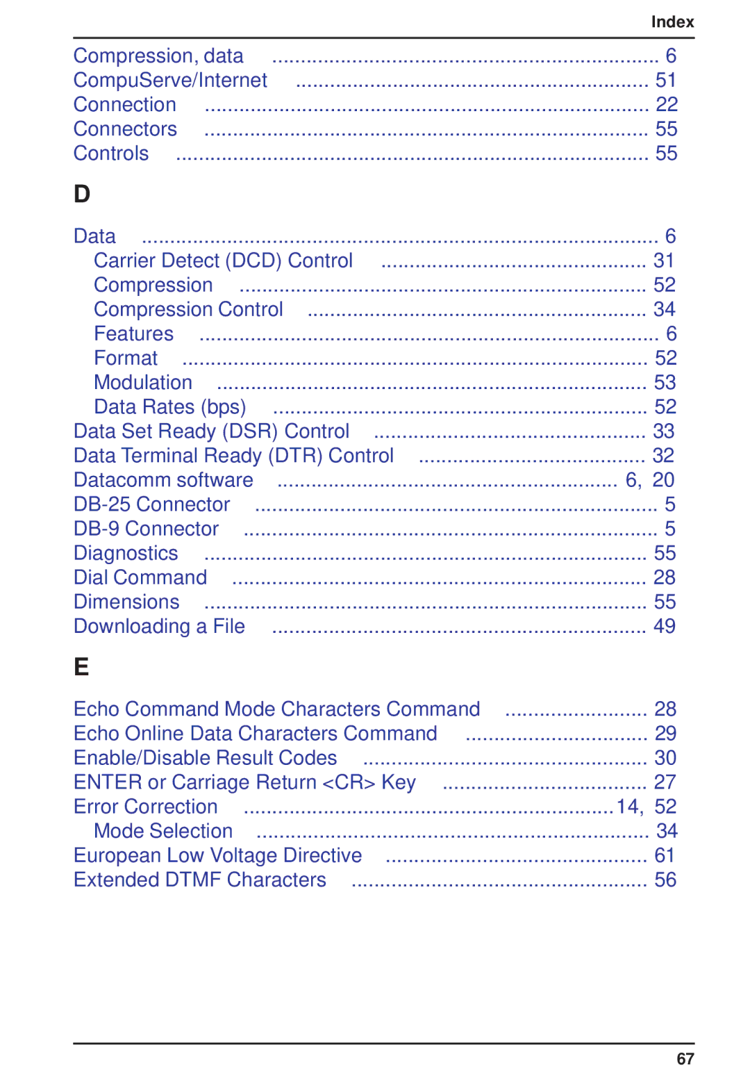 Multi-Tech Systems MT3334ZDXV owner manual Error Correction 