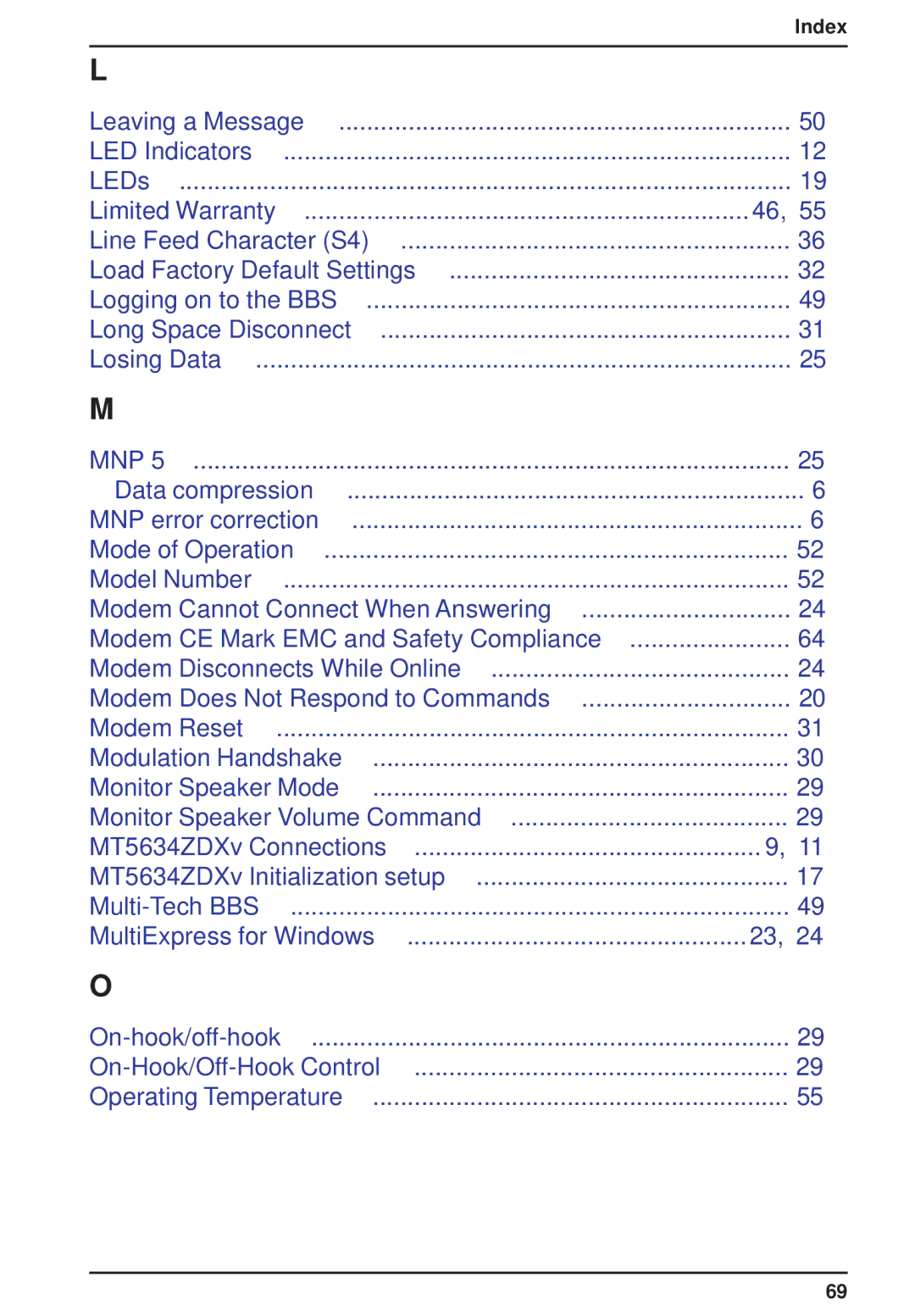 Multi-Tech Systems MT3334ZDXV owner manual MT5634ZDXv Connections 