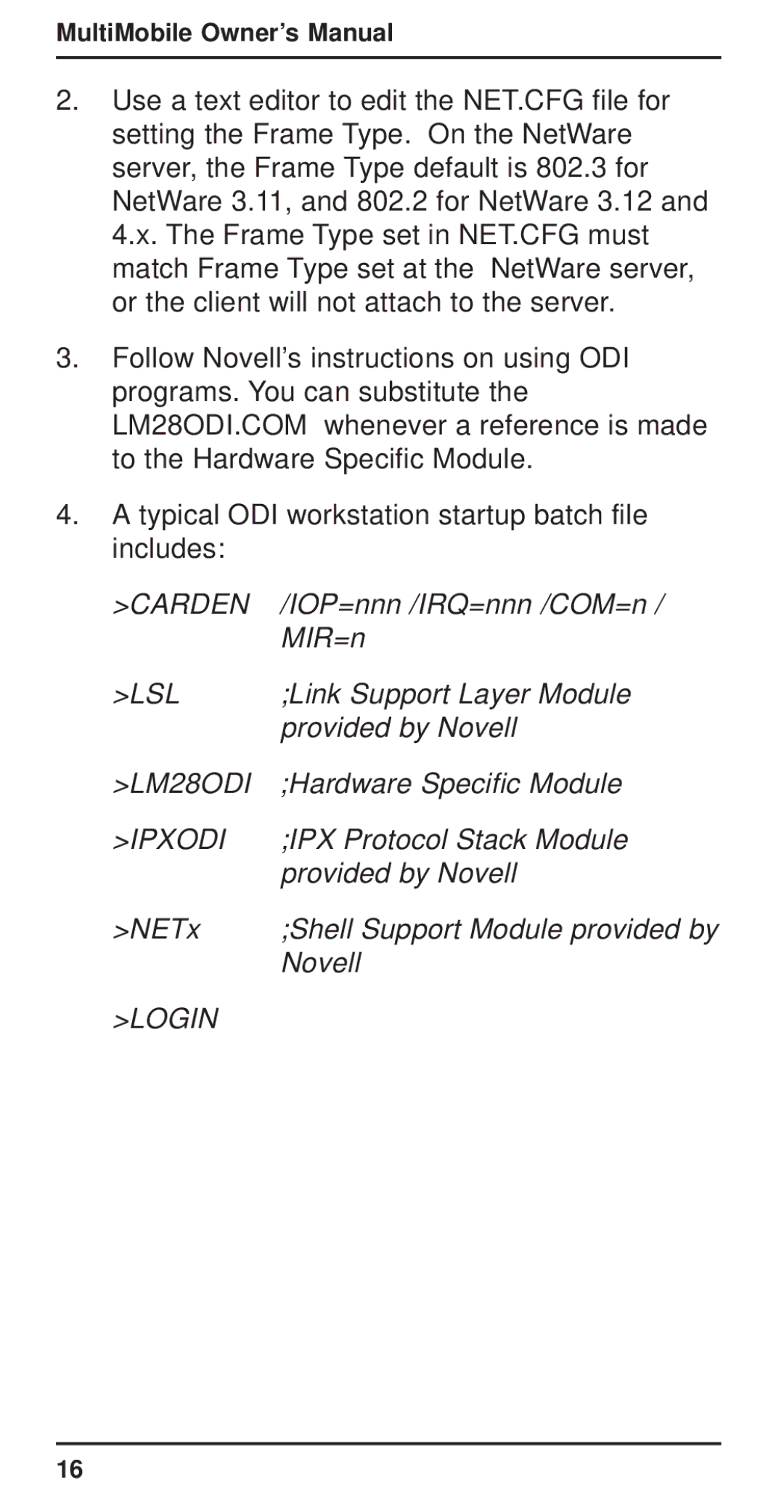 Multi-Tech Systems MT3410ZLX-T/2 owner manual Carden 