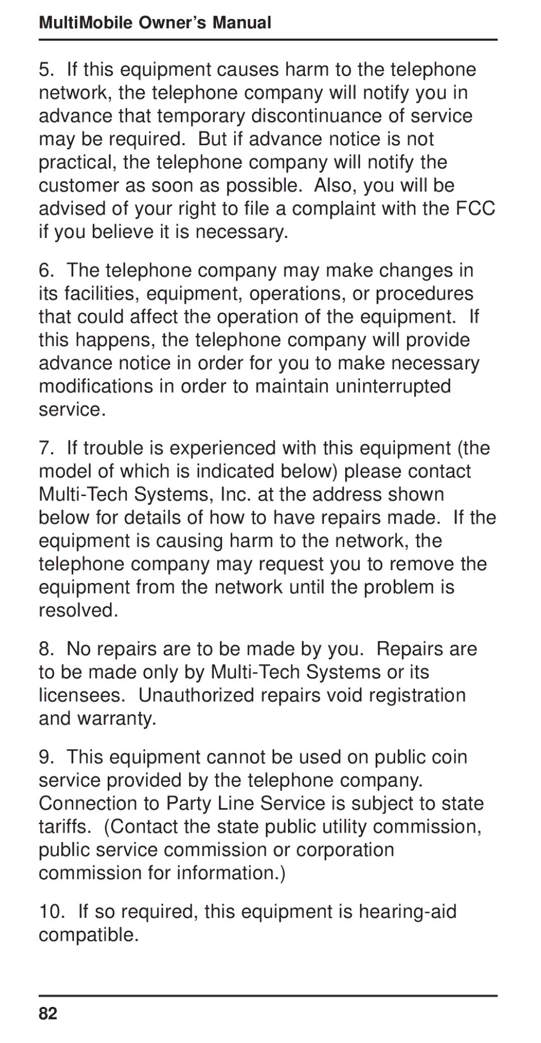 Multi-Tech Systems MT3410ZLX-T/2 owner manual 