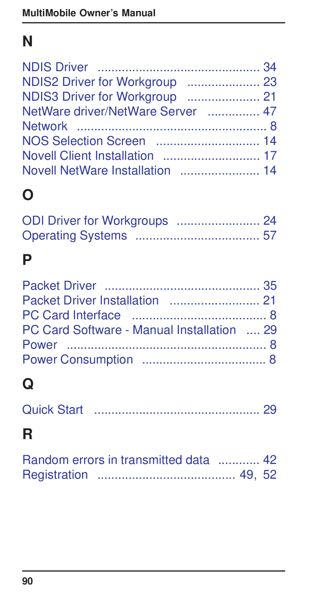 Multi-Tech Systems MT3410ZLX-T/2 owner manual PC Card Software Manual Installation 