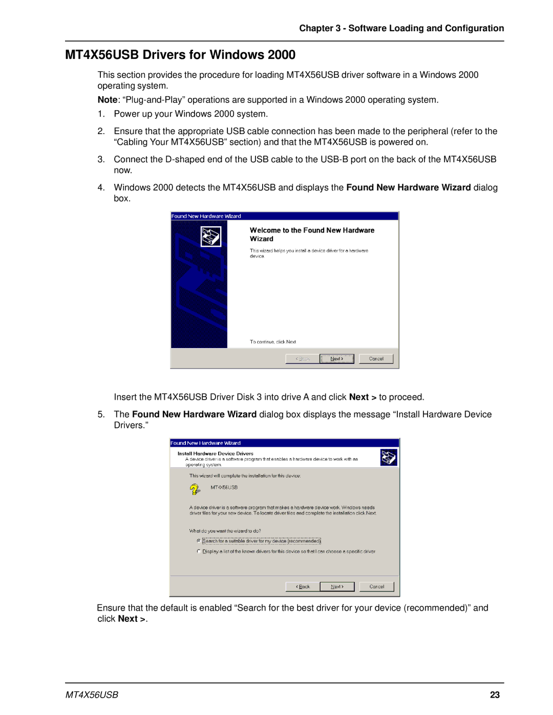 Multi-Tech Systems manual MT4X56USB Drivers for Windows 