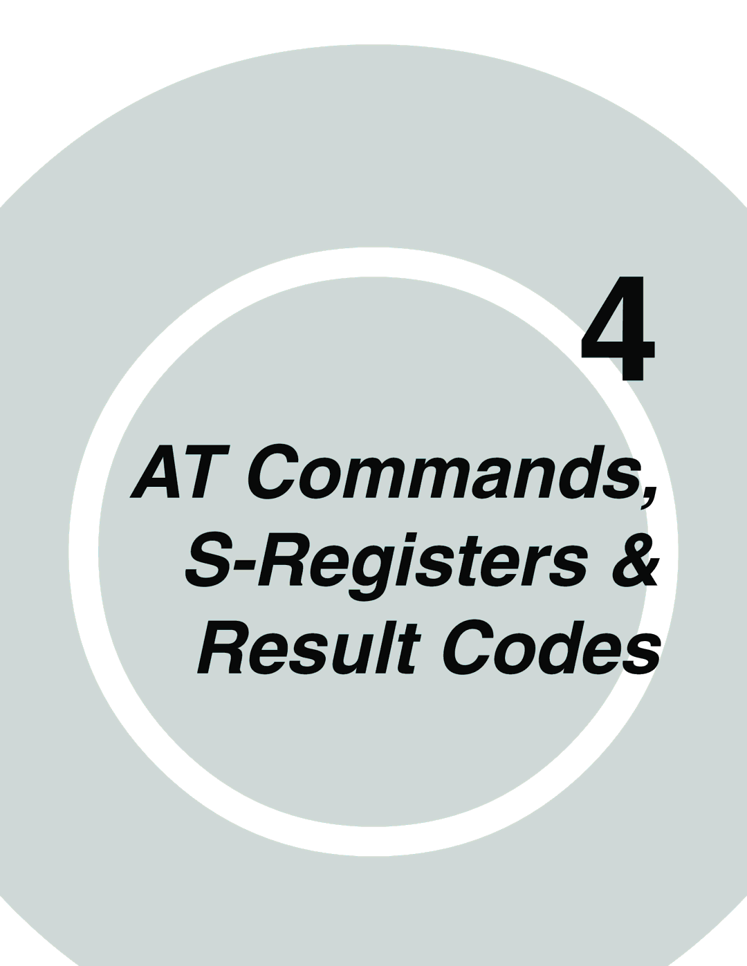 Multi-Tech Systems MT5634MSV manual AT Commands Registers Result Codes 