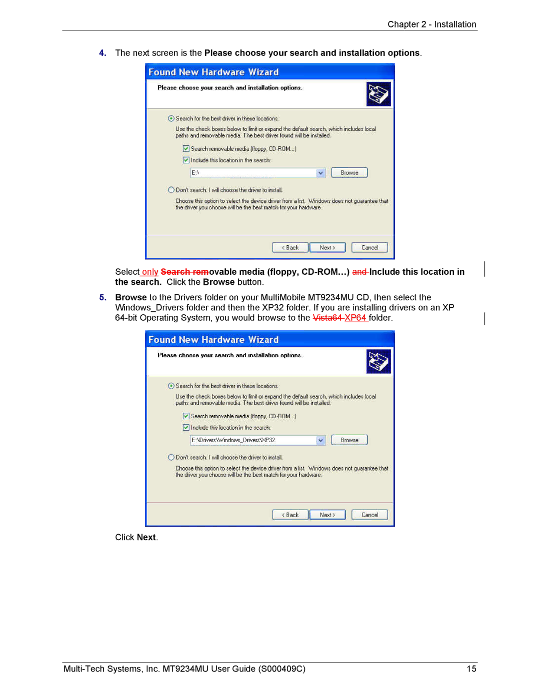 Multi-Tech Systems MT9234MU manual Installation 