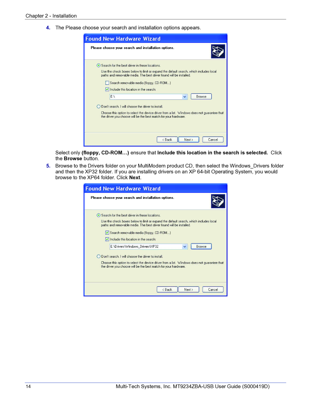 Multi-Tech Systems MT9234ZBA-USB manual 