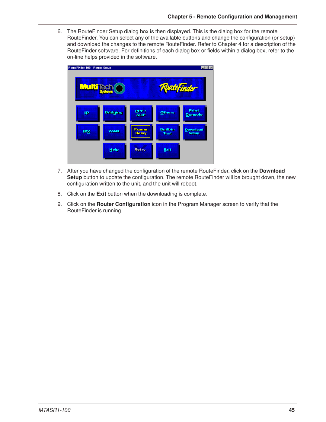 Multi-Tech Systems MTASR1-100 manual Remote Configuration and Management 