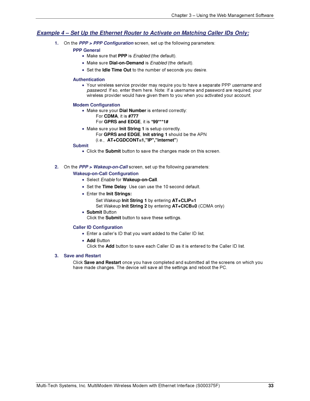 Multi-Tech Systems MTCBA-E-EN, MTCBA-C-EN-NX, MTCBA-G-EN-FX manual Set the Time Delay. Use can use the 10 second default 