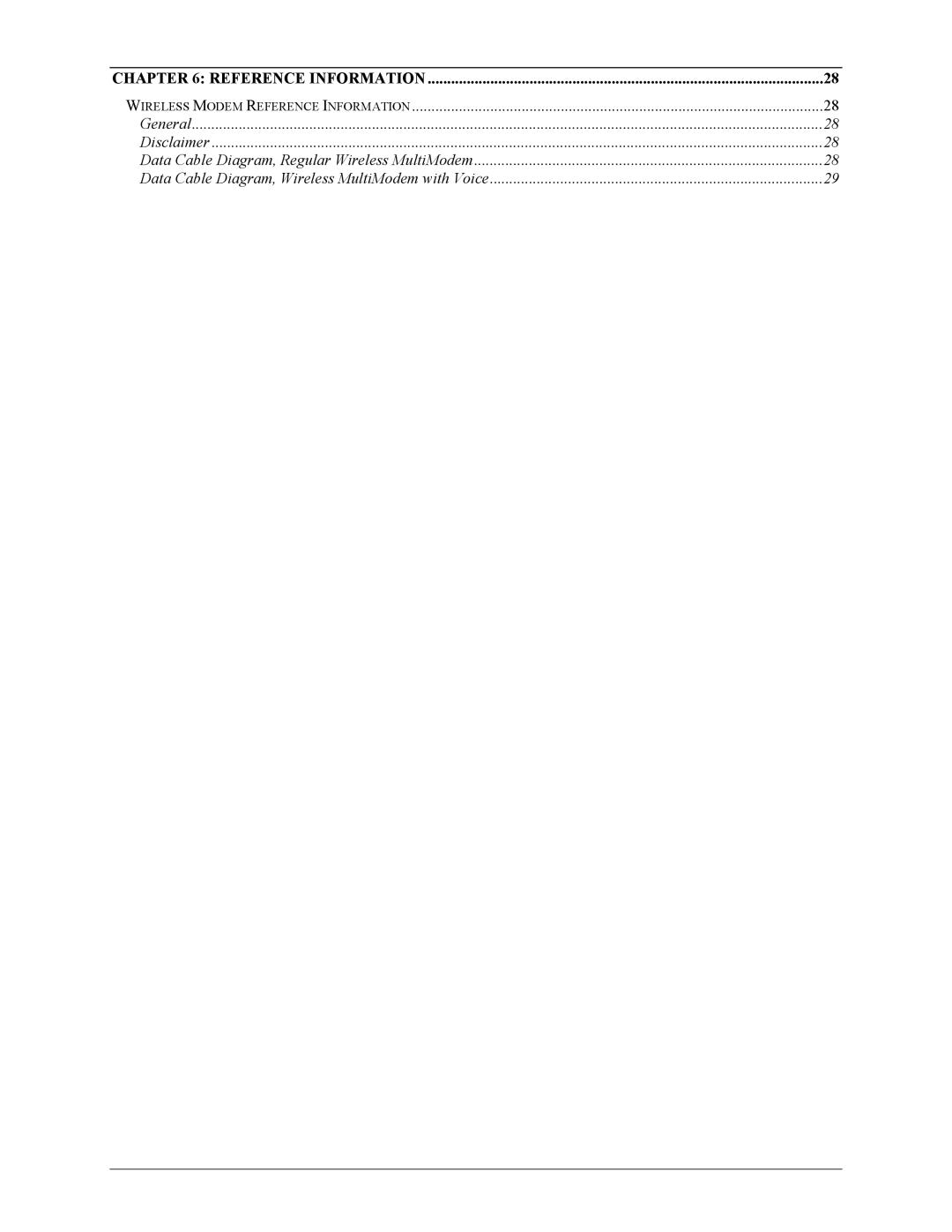 Multi-Tech Systems MTCBA-G-F1 manual Reference Information 