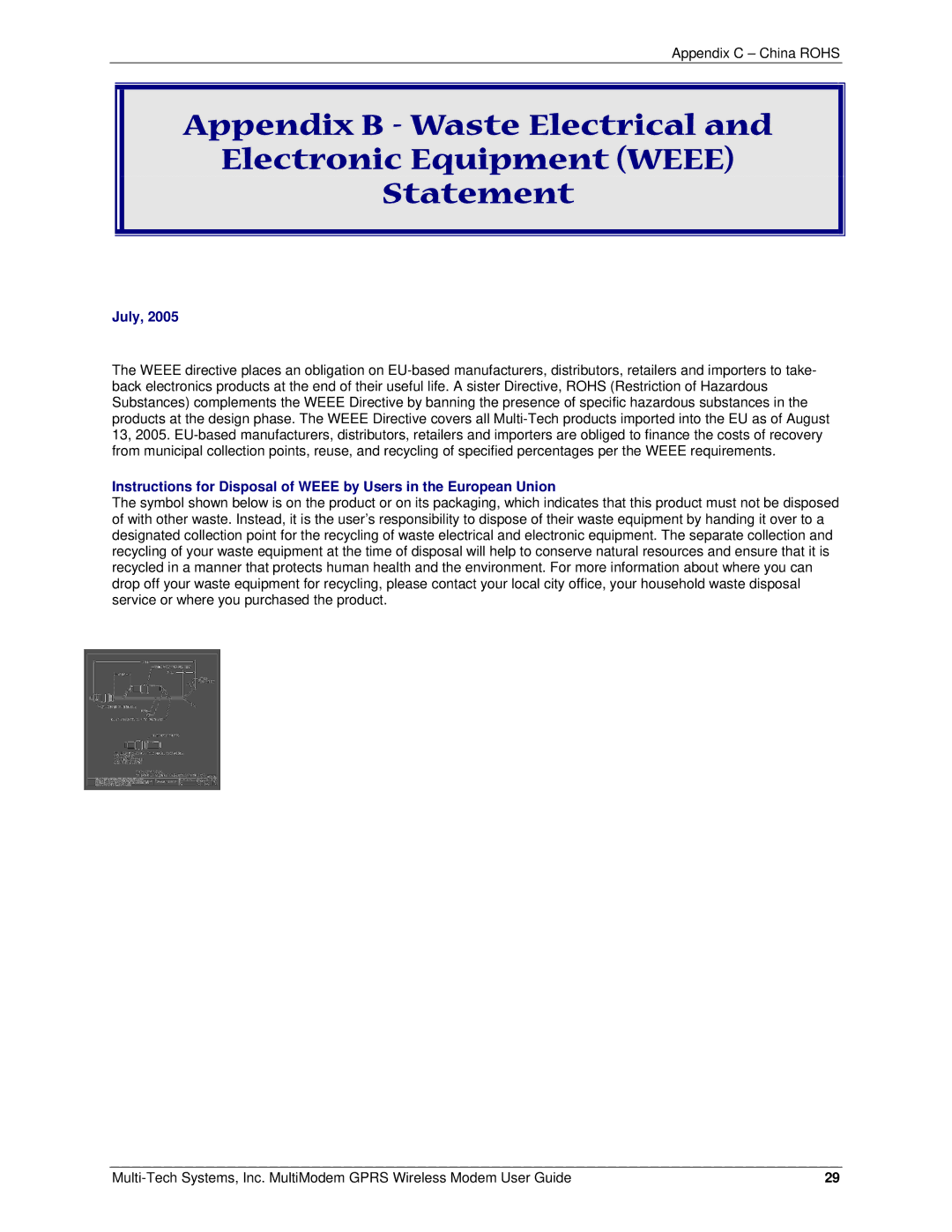 Multi-Tech Systems MTCBA-G-F4 manual July 