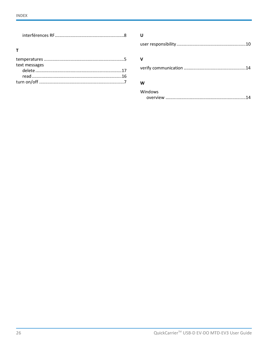 Multi-Tech Systems MTD-EVe manual Text messages Verify communication 