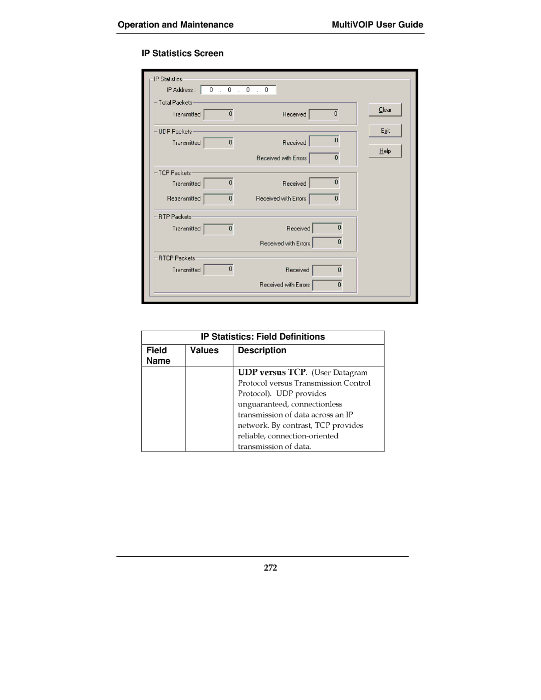 Multi-Tech Systems E1, MultiVOIPTM, MVP-2410, MVP-3010 manual 272 