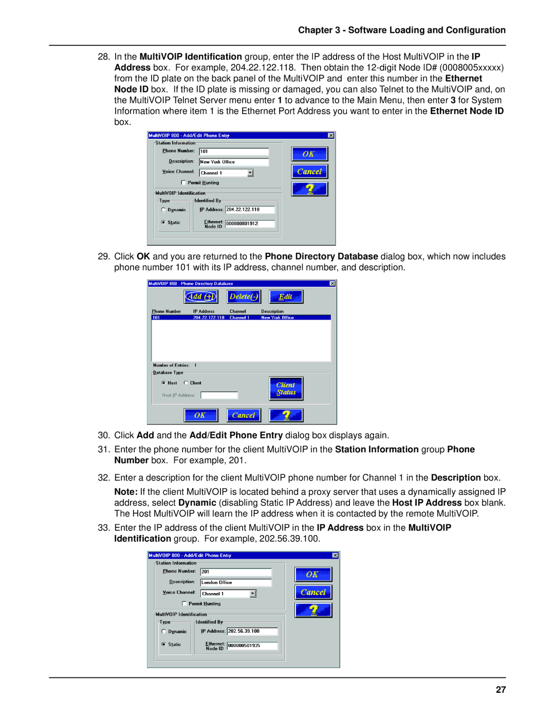 Multi-Tech Systems MVP 800 manual Software Loading and Configuration 