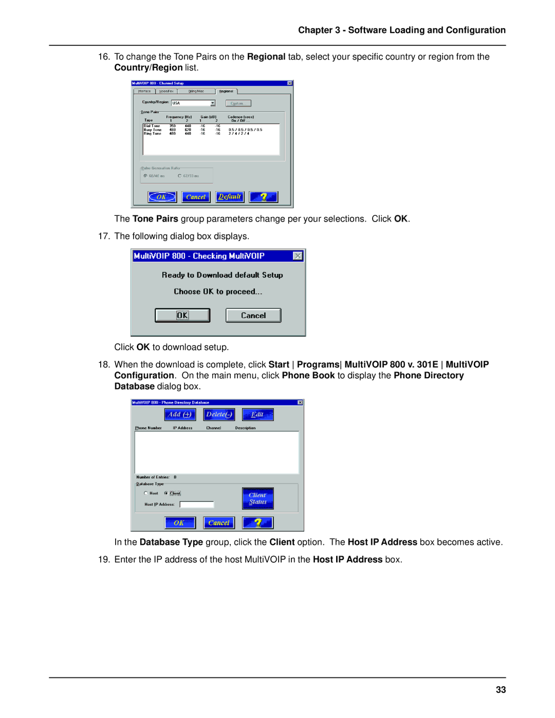 Multi-Tech Systems MVP 800 manual Software Loading and Configuration 