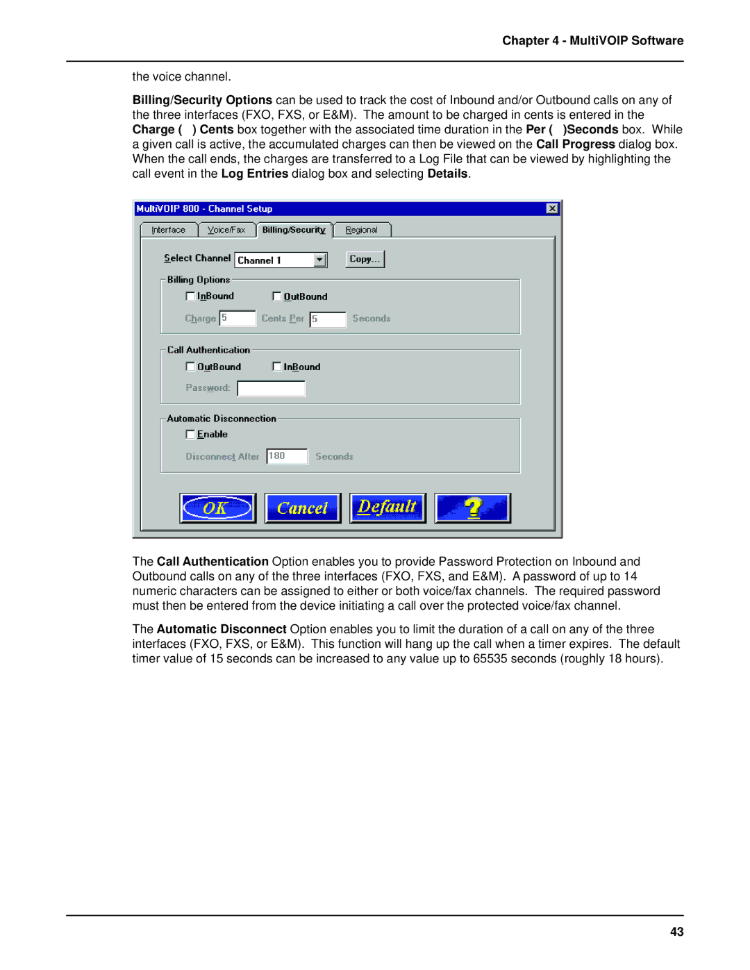 Multi-Tech Systems MVP 800 manual MultiVOIP Software 