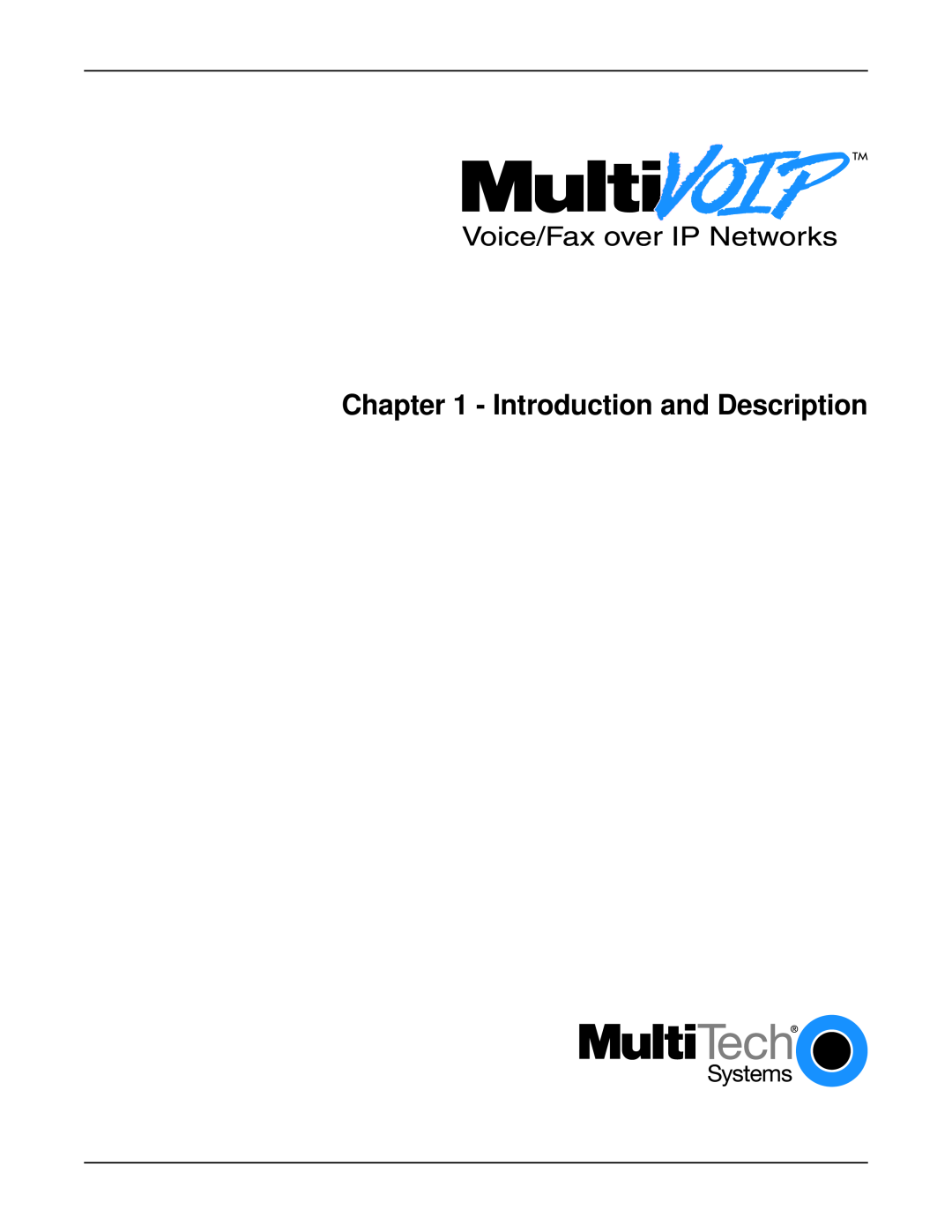 Multi-Tech Systems MVP 800 manual Introduction and Description 