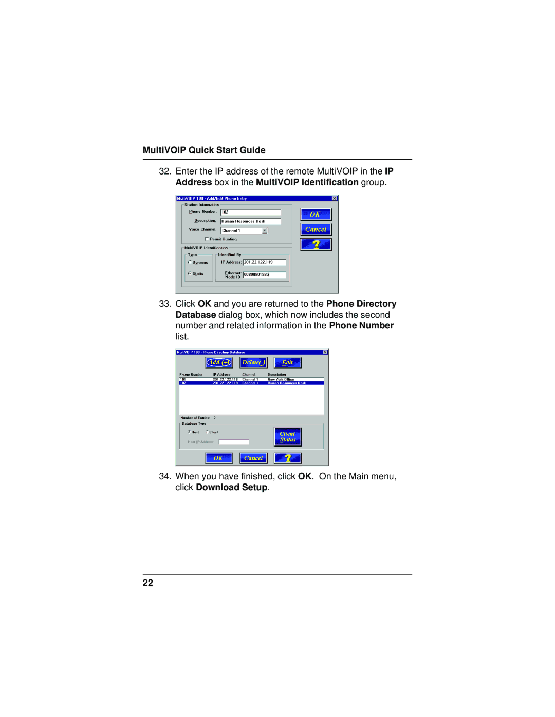 Multi-Tech Systems MVP110 quick start MultiVOIP Quick Start Guide 