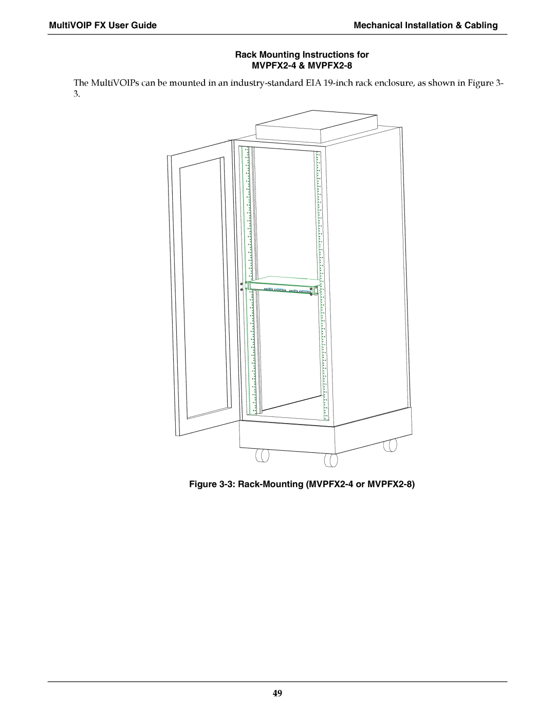 Multi-Tech Systems MVPFX2-2 manual MVPFX2-4 & MVPFX2-8 