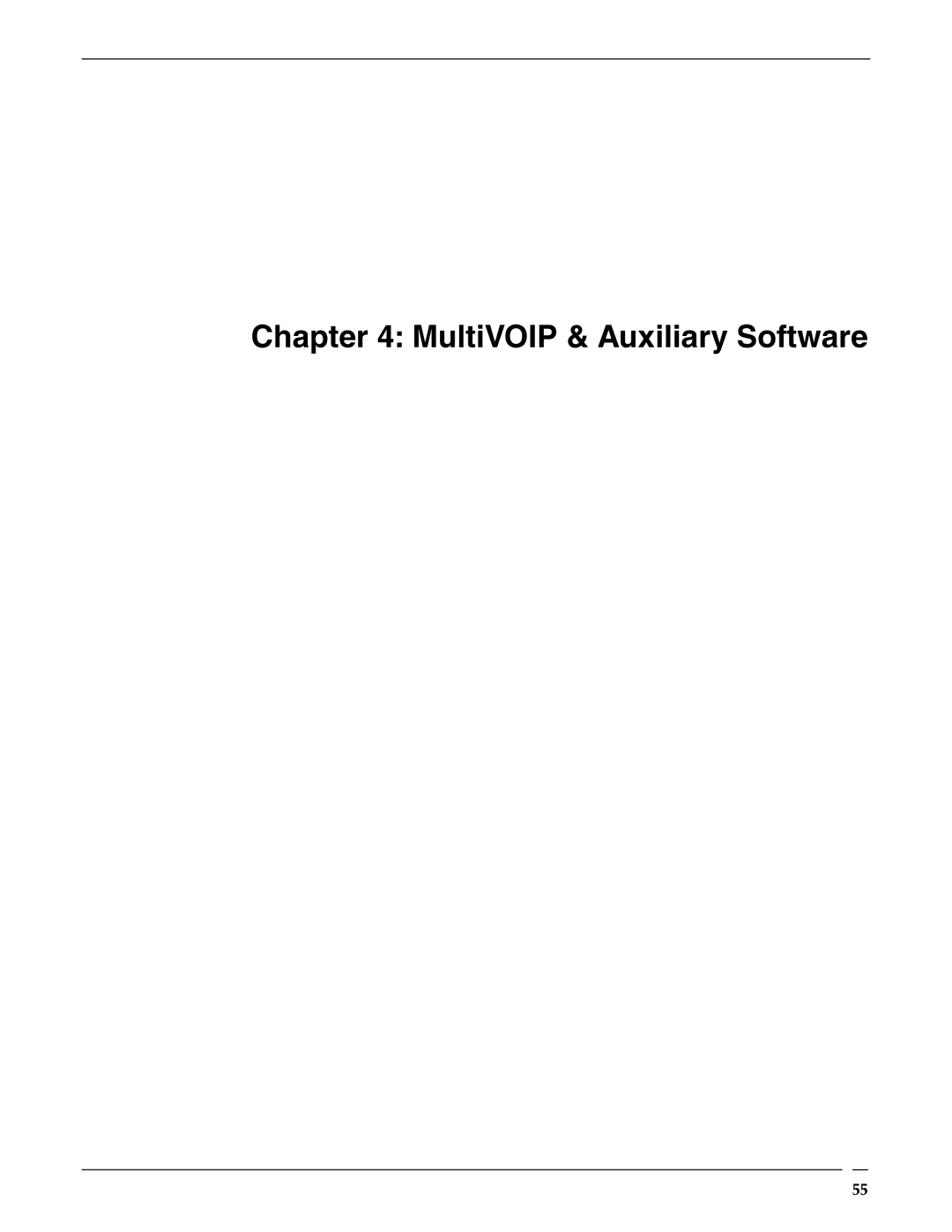 Multi-Tech Systems MVPFX2-2 manual MultiVOIP & Auxiliary Software 