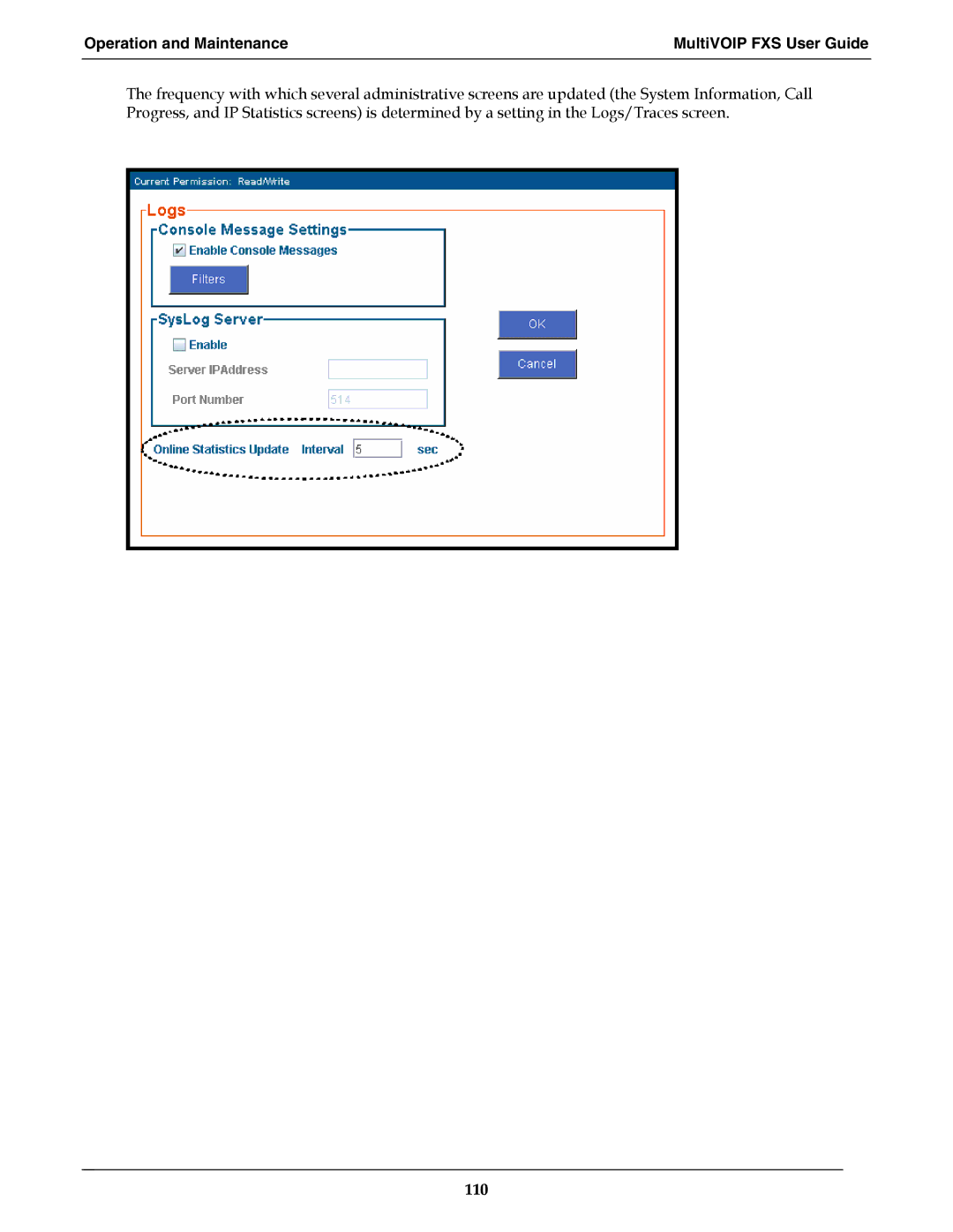 Multi-Tech Systems MVPFXS-16, MVPFXS-8, MVPFXS-24 manual 110 