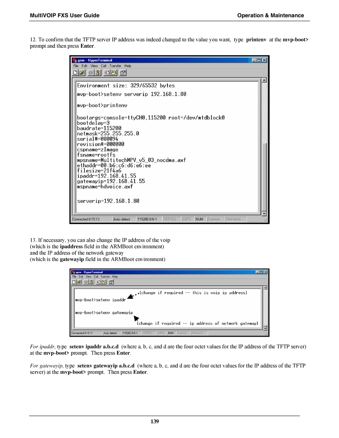 Multi-Tech Systems MVPFXS-24, MVPFXS-8, MVPFXS-16 manual 139 