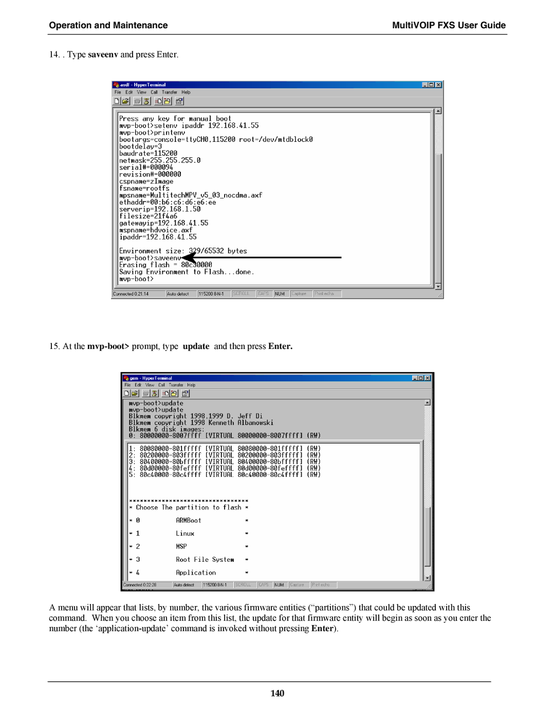 Multi-Tech Systems MVPFXS-16, MVPFXS-8, MVPFXS-24 manual 140 