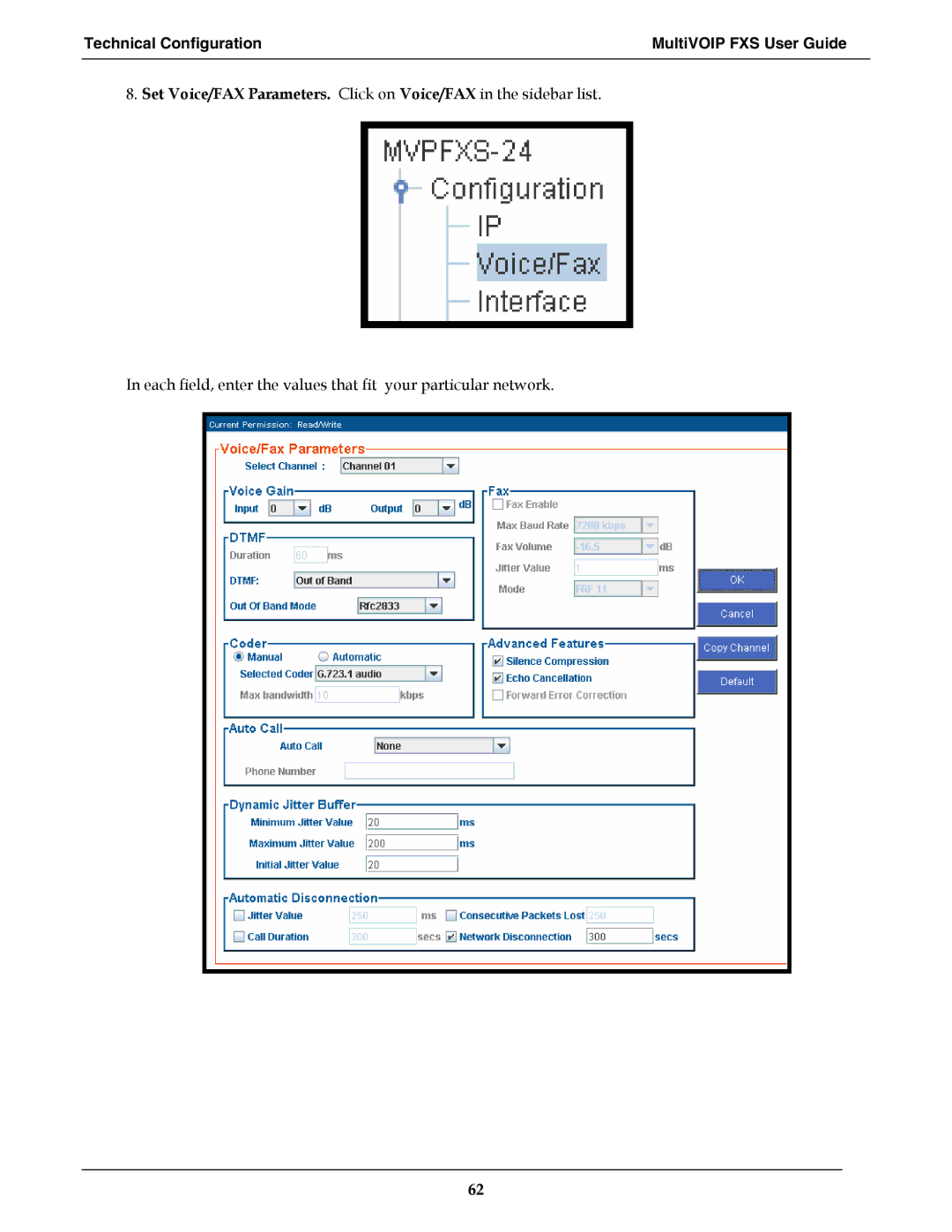 Multi-Tech Systems MVPFXS-16, MVPFXS-8, MVPFXS-24 manual Technical Configuration MultiVOIP FXS User Guide 