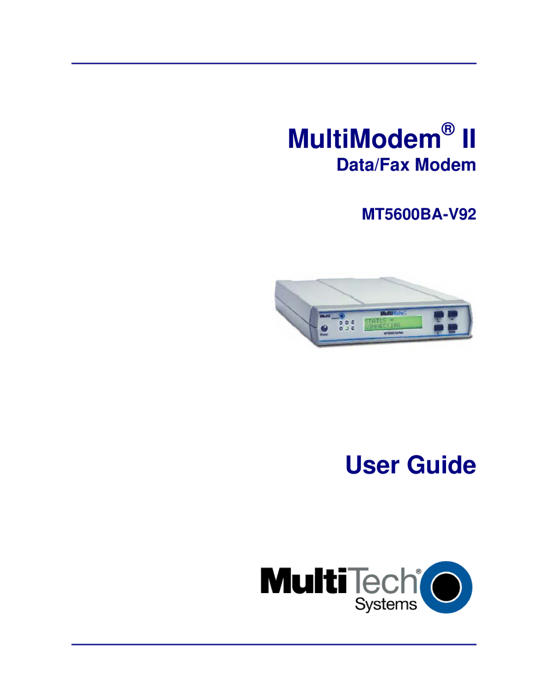 Multi-Tech Systems PN S000408C manual MultiModem 