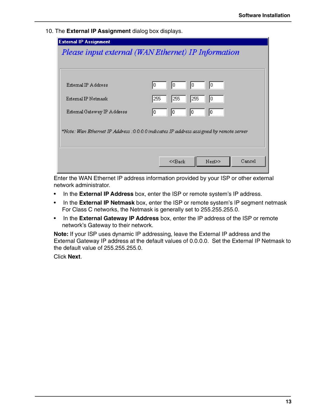 Multi-Tech Systems RF802EW quick start Software Installation 