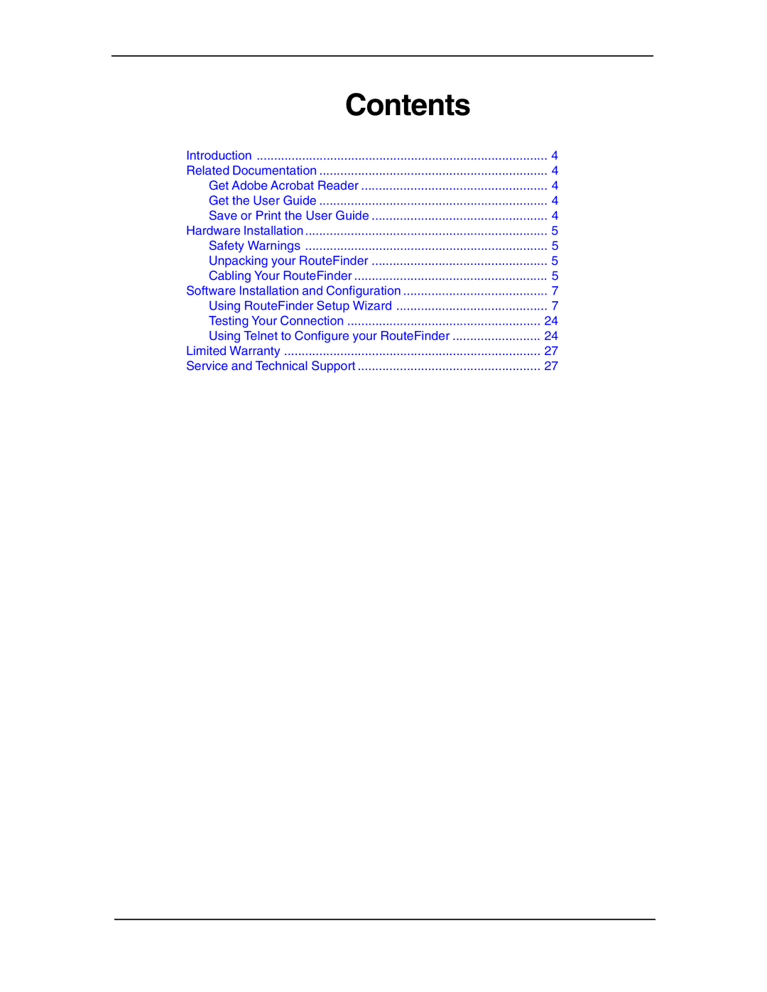 Multi-Tech Systems RF802EW quick start Contents 